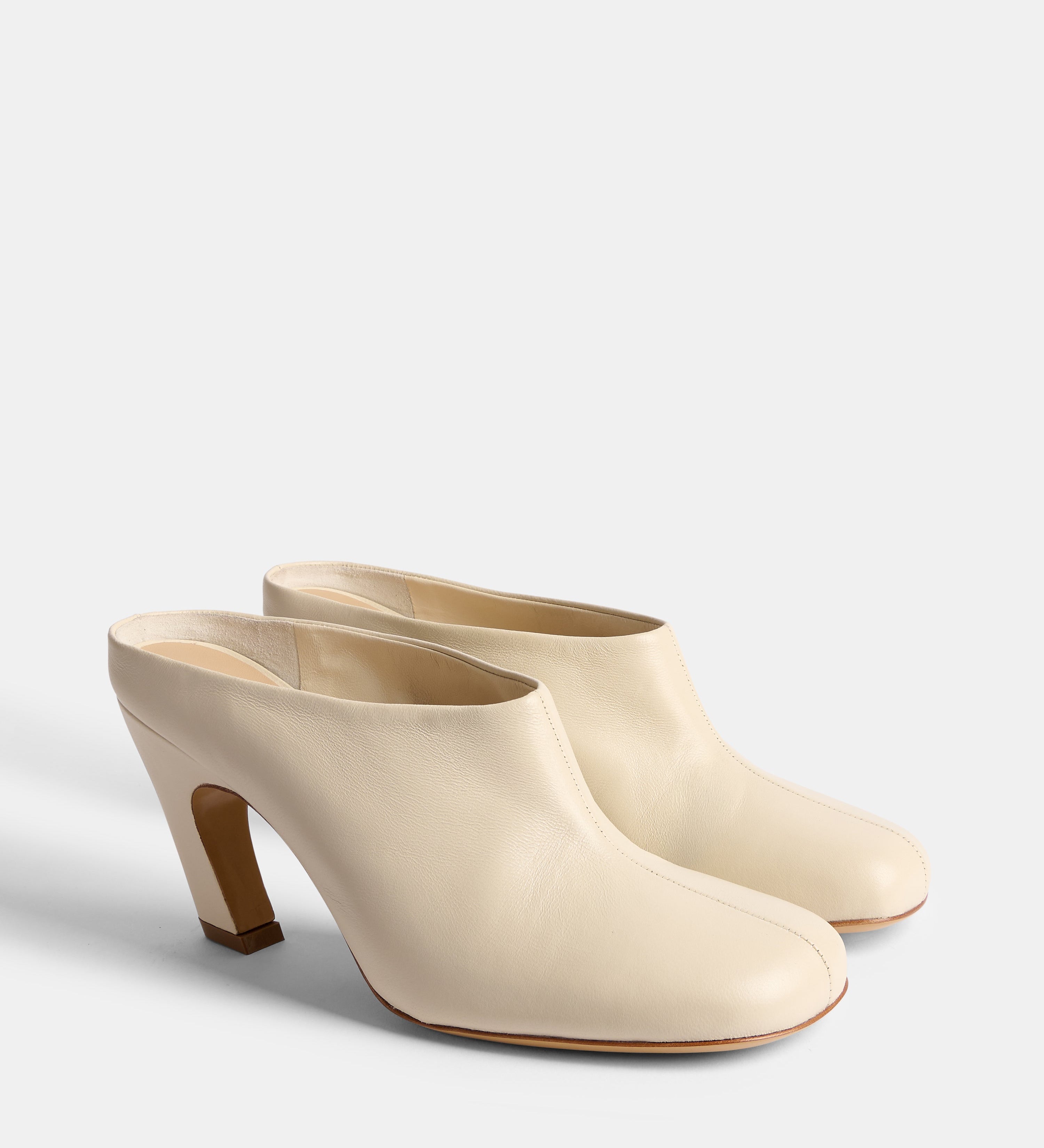 Le Monde Beryl - Mica Mule / Ecru Leather