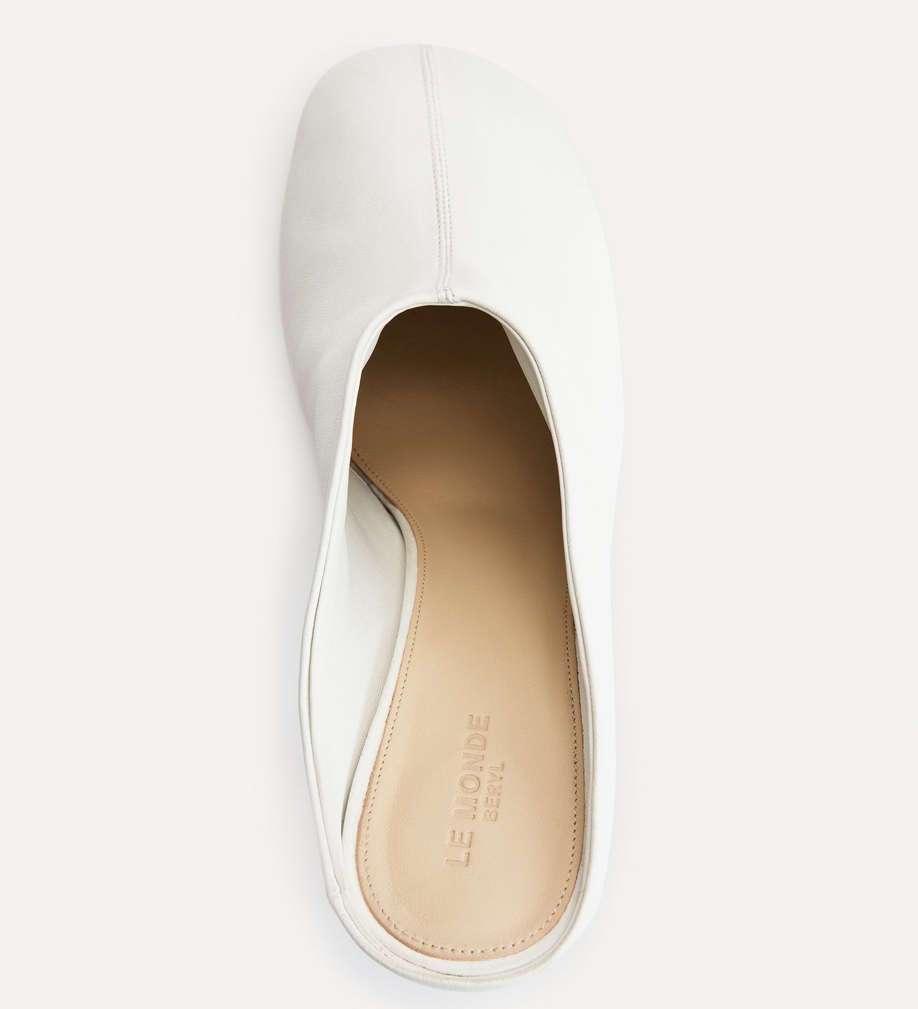 Le Monde Beryl - Mica Mule / Chalk Leather