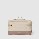 Metier - Westman Atelier By Métier Oversized Makeup Train Case Natural Linen With Desert