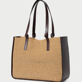 Loeffler Randall - Myra Brown/Espresso Crochet Tote