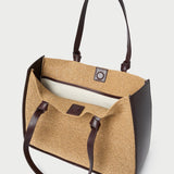 Loeffler Randall - Myra Brown/Espresso Crochet Tote