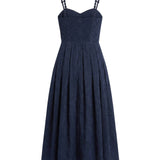 Cartolina - PF26 Marabel Midi Dress - Midnight Blue