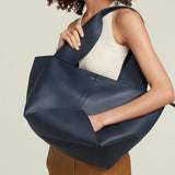 Métier - Market Bag Smooth Calfskin Navy