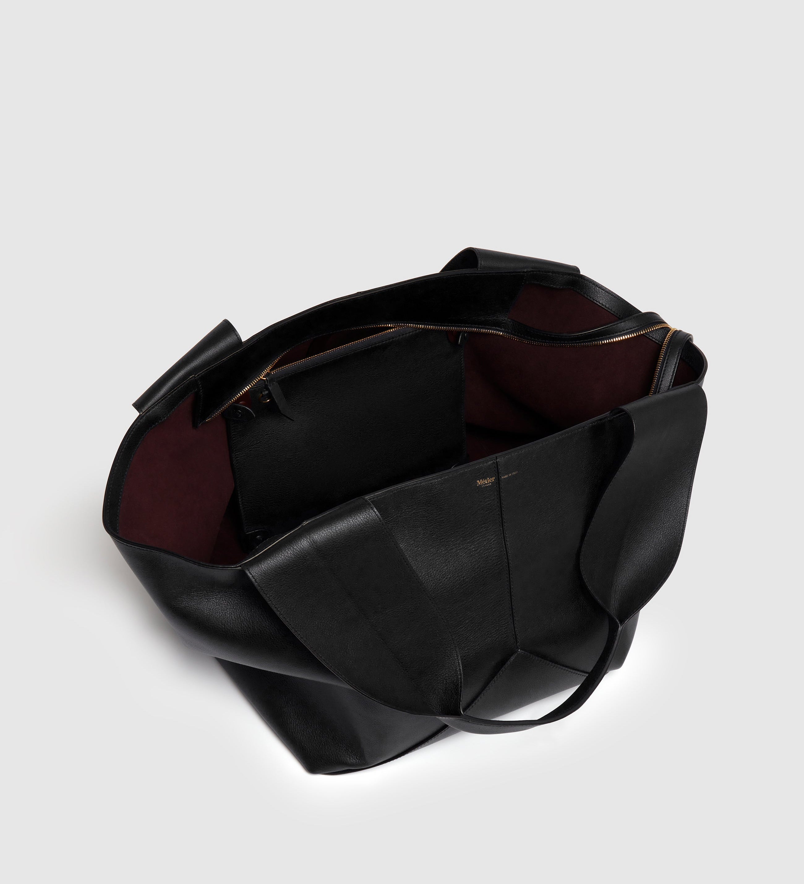 Metier - Market Weekend Smooth Calfskin Black