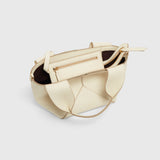 Metier - Market Mini Smooth Calfskin White Sand