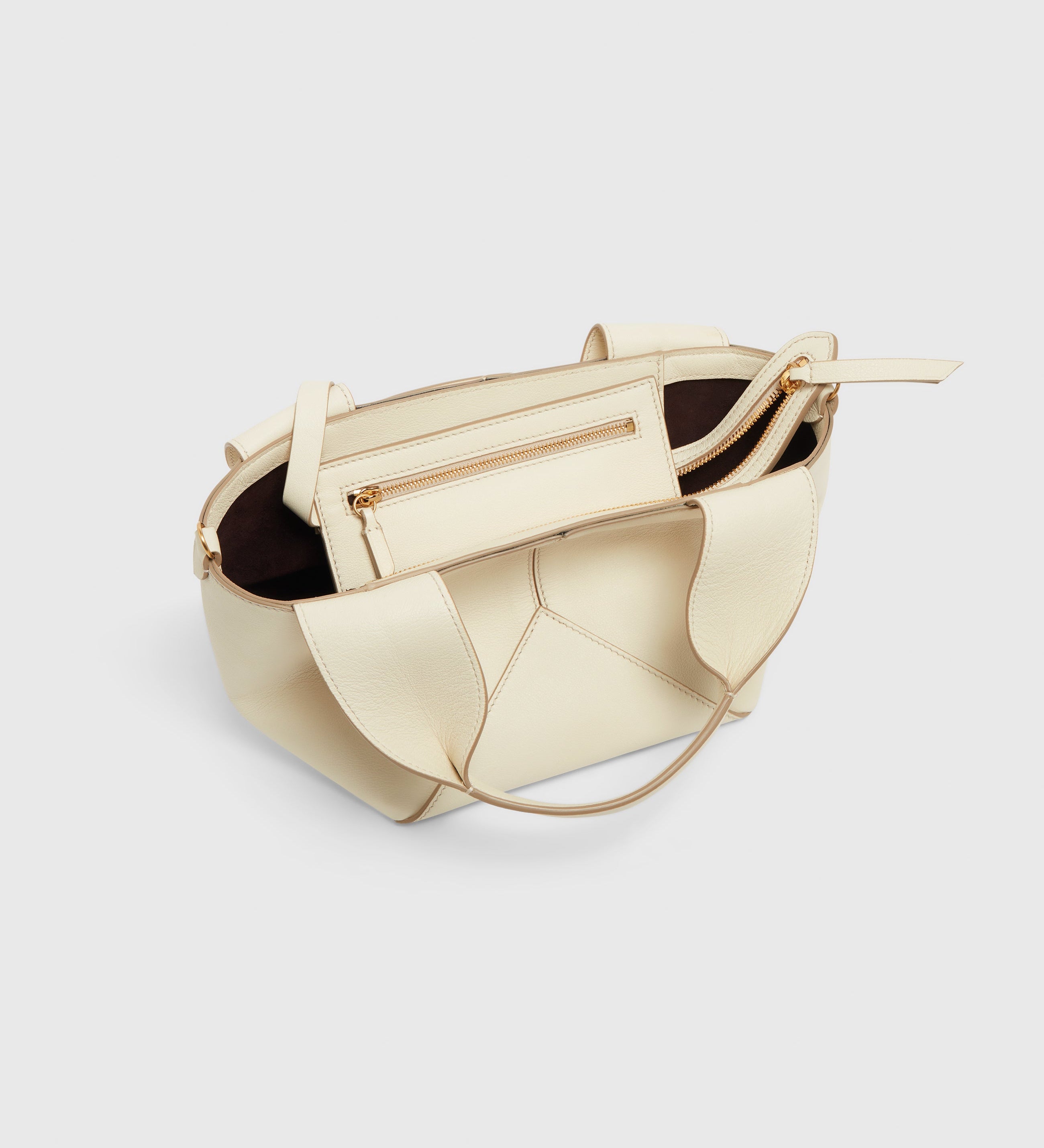 Metier - Market Mini Smooth Calfskin White Sand