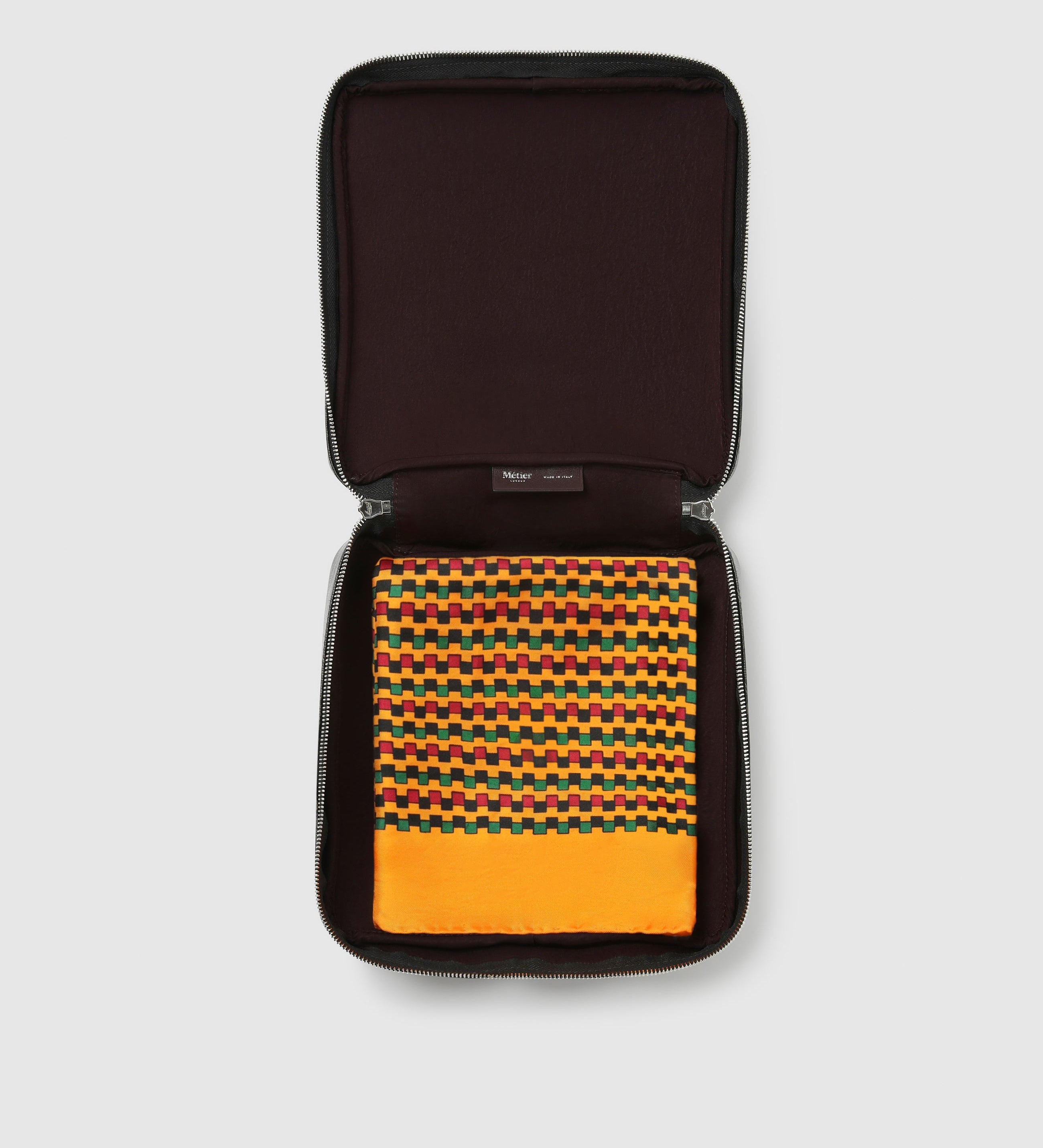 Metier - Medium Travel Organiser Slim Signature Canvas Light