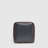 Metier - Medium Travel Organiser Slim Signature Canvas Navy