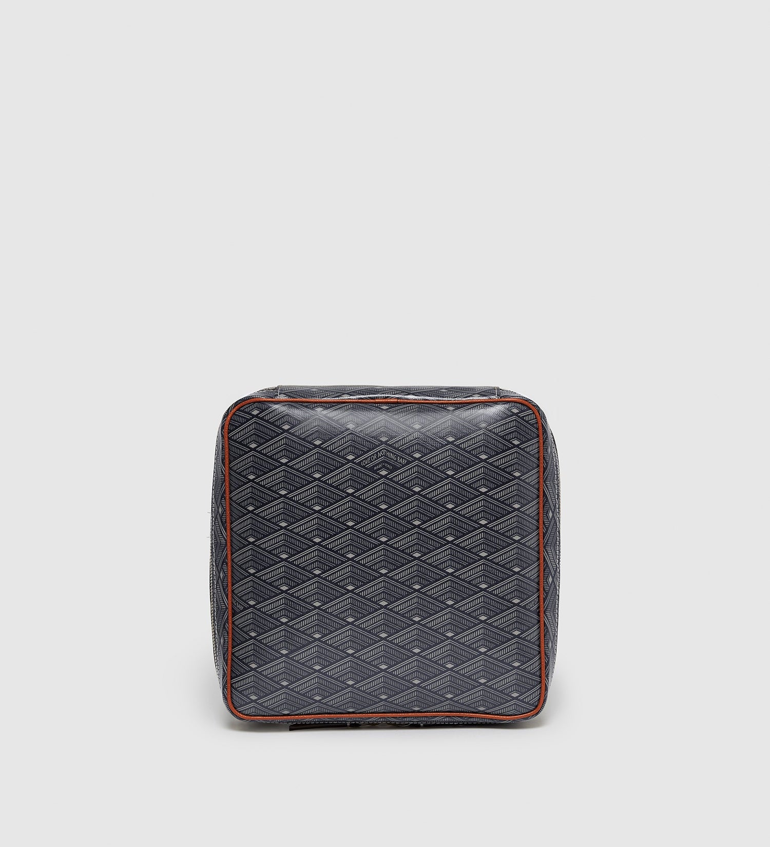 Metier - Medium Travel Organiser Slim Signature Canvas Navy