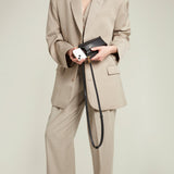 Metier - Minimalist Double Atelier Calfskin Black