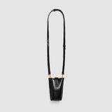 Metier - Minimalist Double Glossy Calfskin Black
