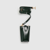 Metier - Minimalist Double Glossy Calfskin Forest Green