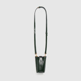Metier - Minimalist Double Glossy Calfskin Forest Green