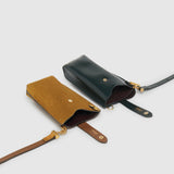 Metier - Minimalist Double Glossy Calfskin Forest Green