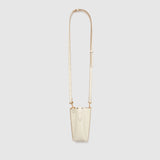 Metier - Minimalist Double Glossy Calfskin White Sand