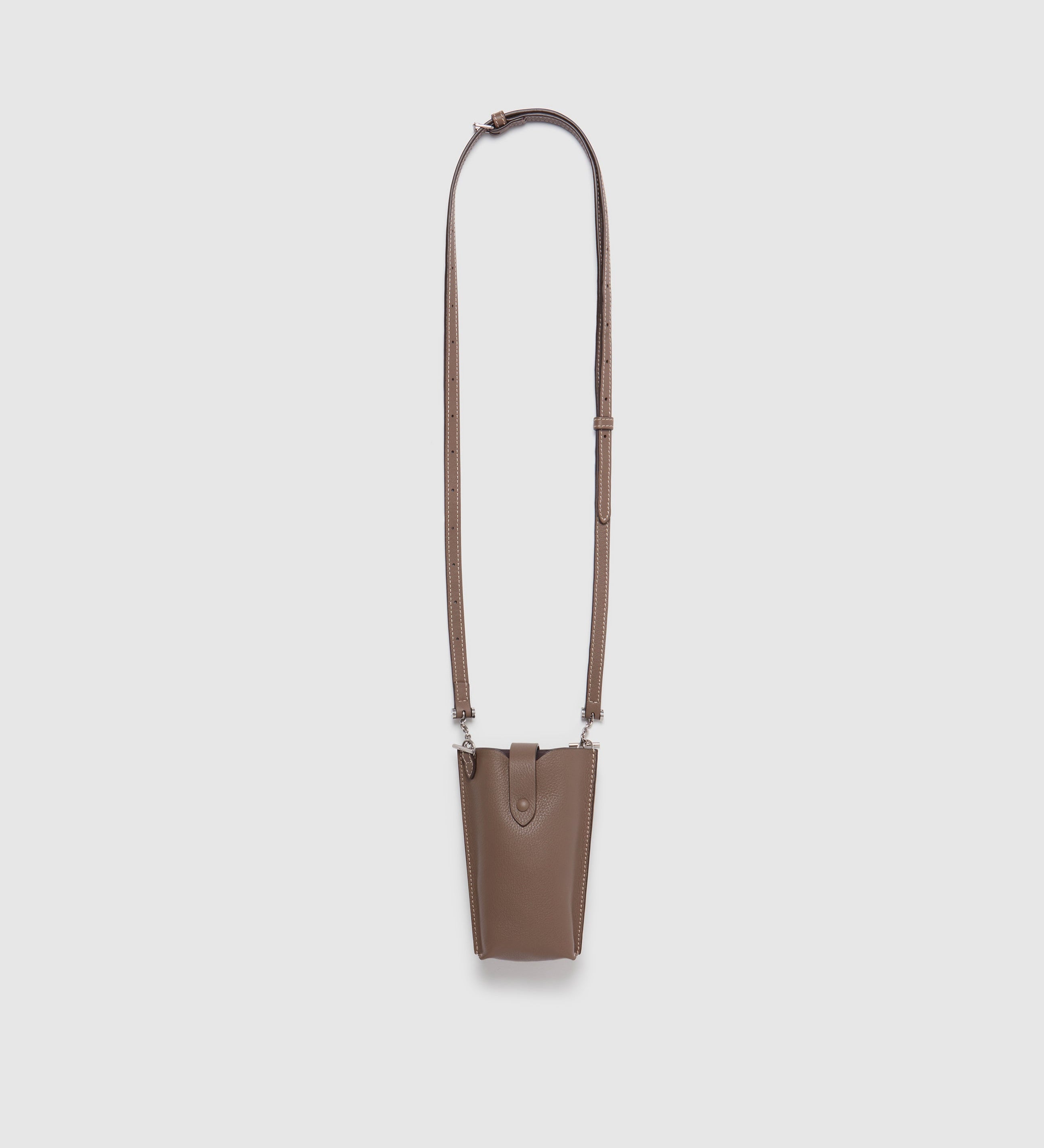 Metier - Minimalist Double Smooth Calfskin Taupe