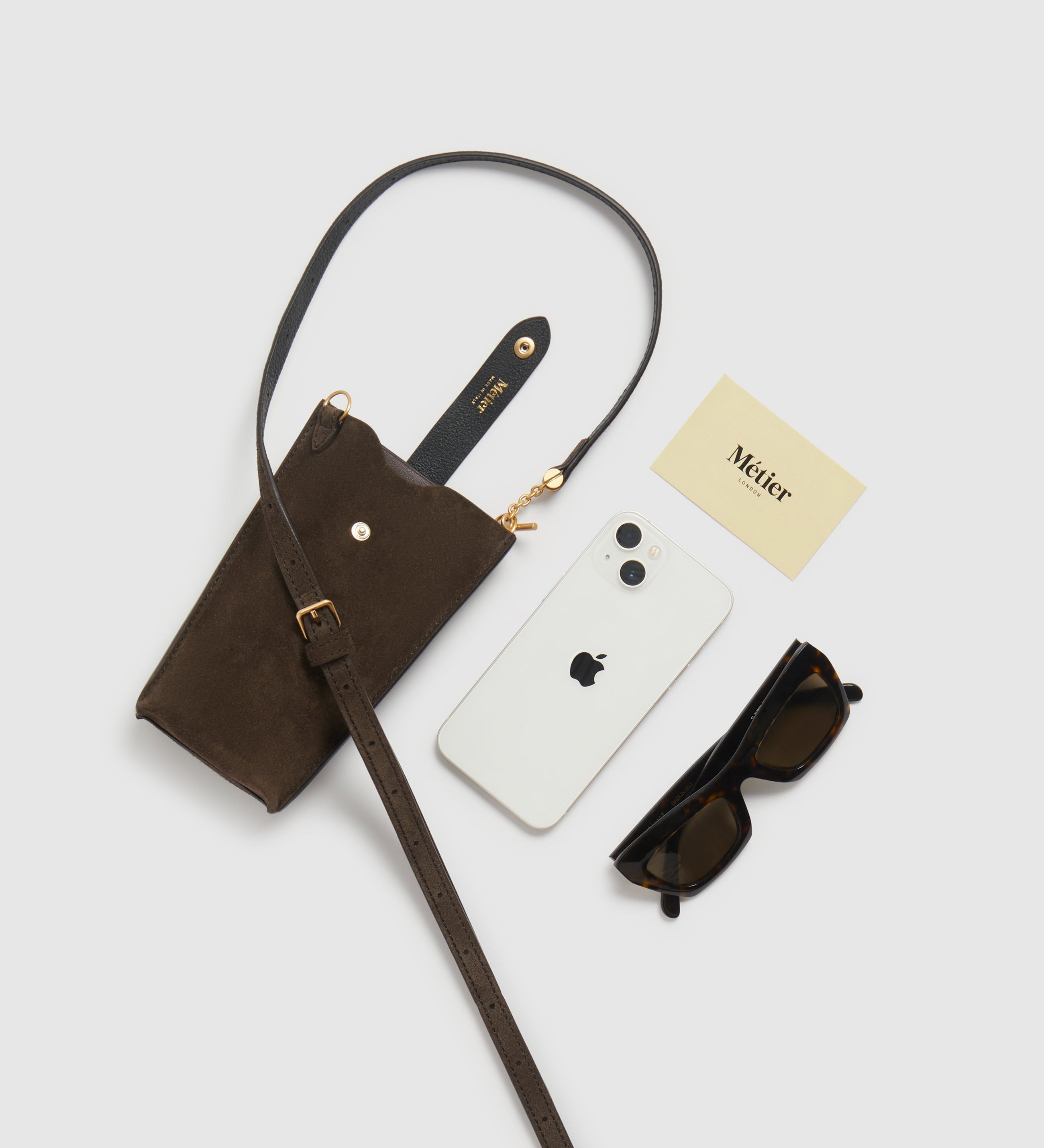 Metier - Minimalist Double Suede Chocolate