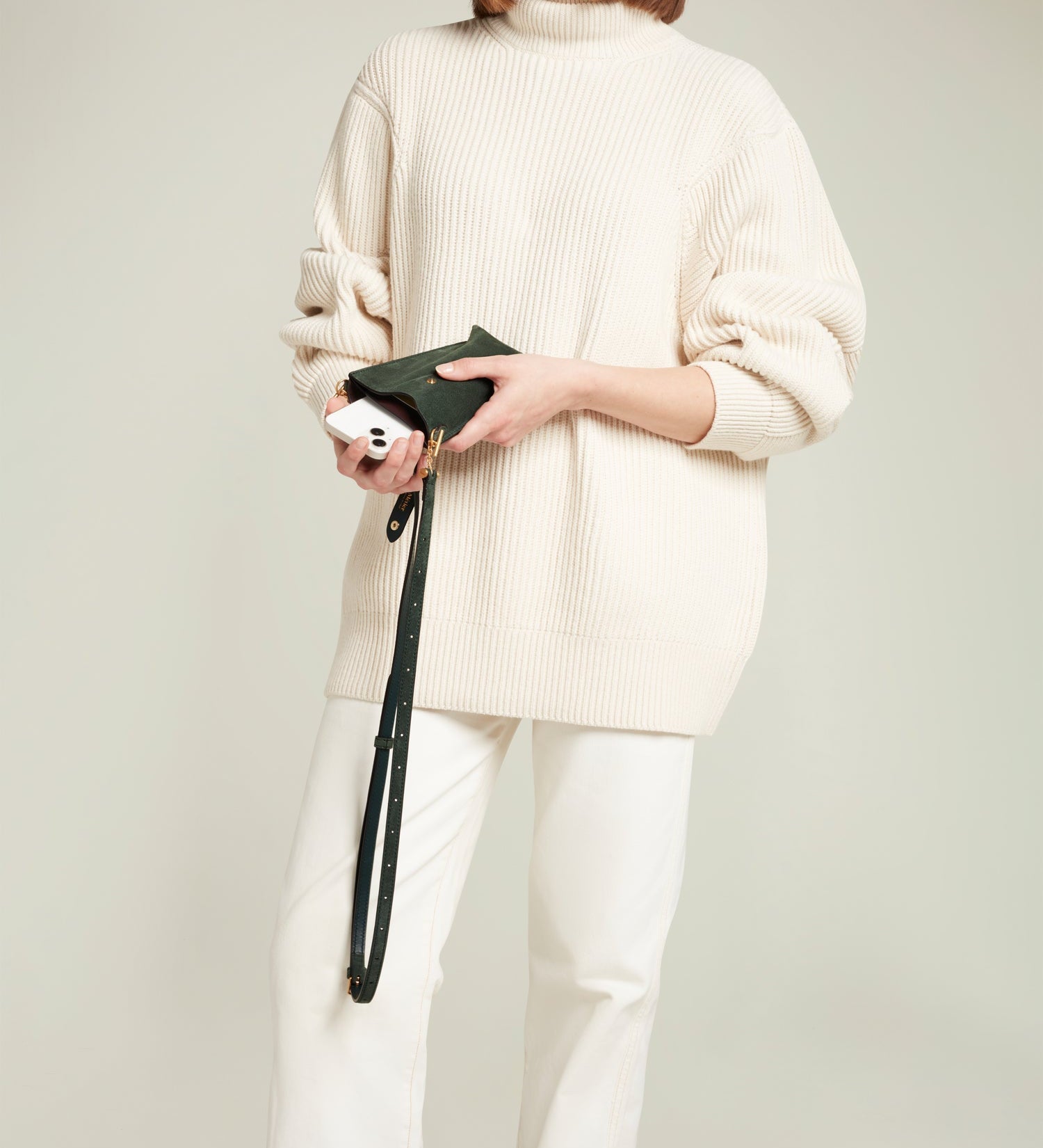 Metier - Minimalist Double Suede Emerald