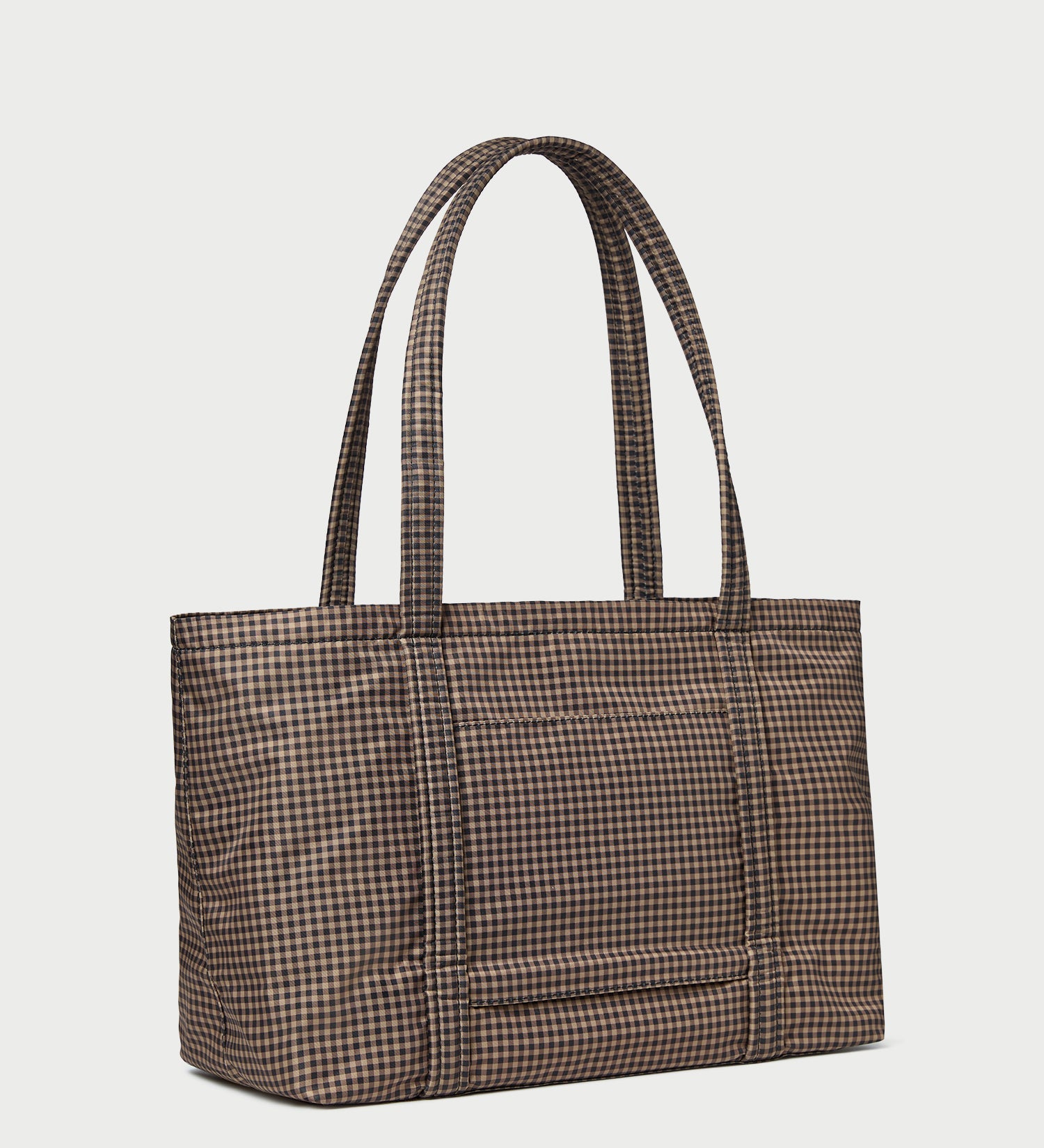 Loeffler Randall - Mira Brown/Black Check Everyday Tote
