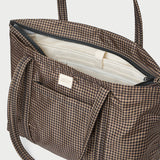 Loeffler Randall - Mira Brown/Black Check Everyday Tote
