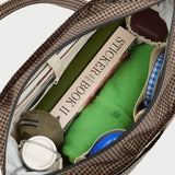 Loeffler Randall - Mira Brown/Black Check Everyday Tote