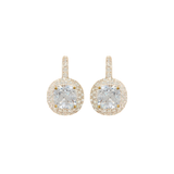 Dorsey - MOREAU EARRINGS IN LAB WHITE SAPPHIRE