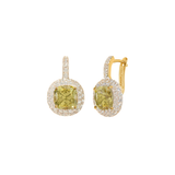Dorsey - MOREAU EARRINGS IN LAB YELLOW SAPPHIRE