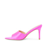 L'AGENCE - Lolita Satin Open - Toe Mule