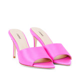 L'AGENCE - Lolita Satin Open - Toe Mule