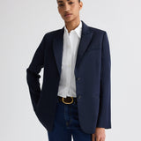 TWP - Sweetpea Blazer in Coated Viscose Linen