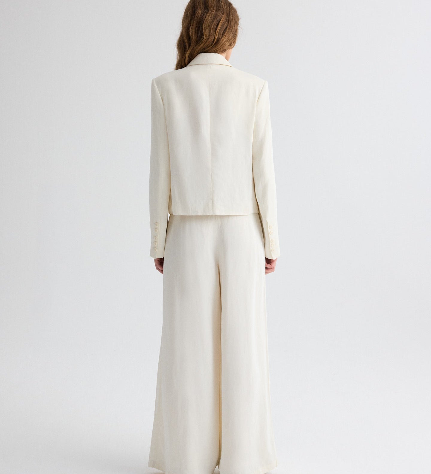 TWP - Sawyer Blazer in Coated Viscose Linen