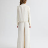 TWP - Sawyer Blazer in Coated Viscose Linen