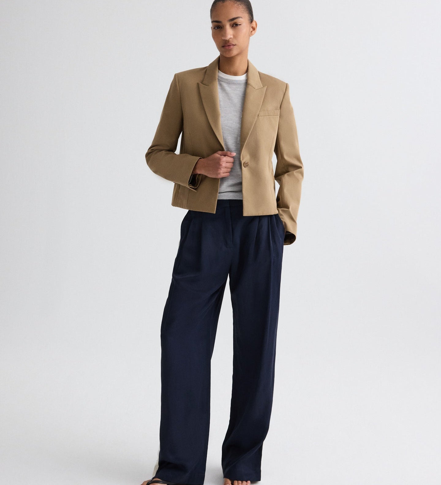 TWP - Sawyer Blazer in Trench Chino Twill