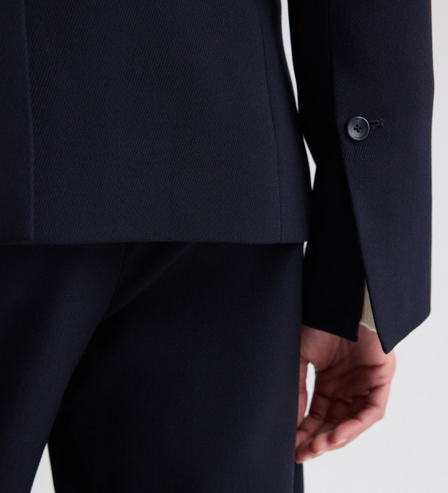 TWP - Her Fit Blazer in Cavalry Twill Suiting