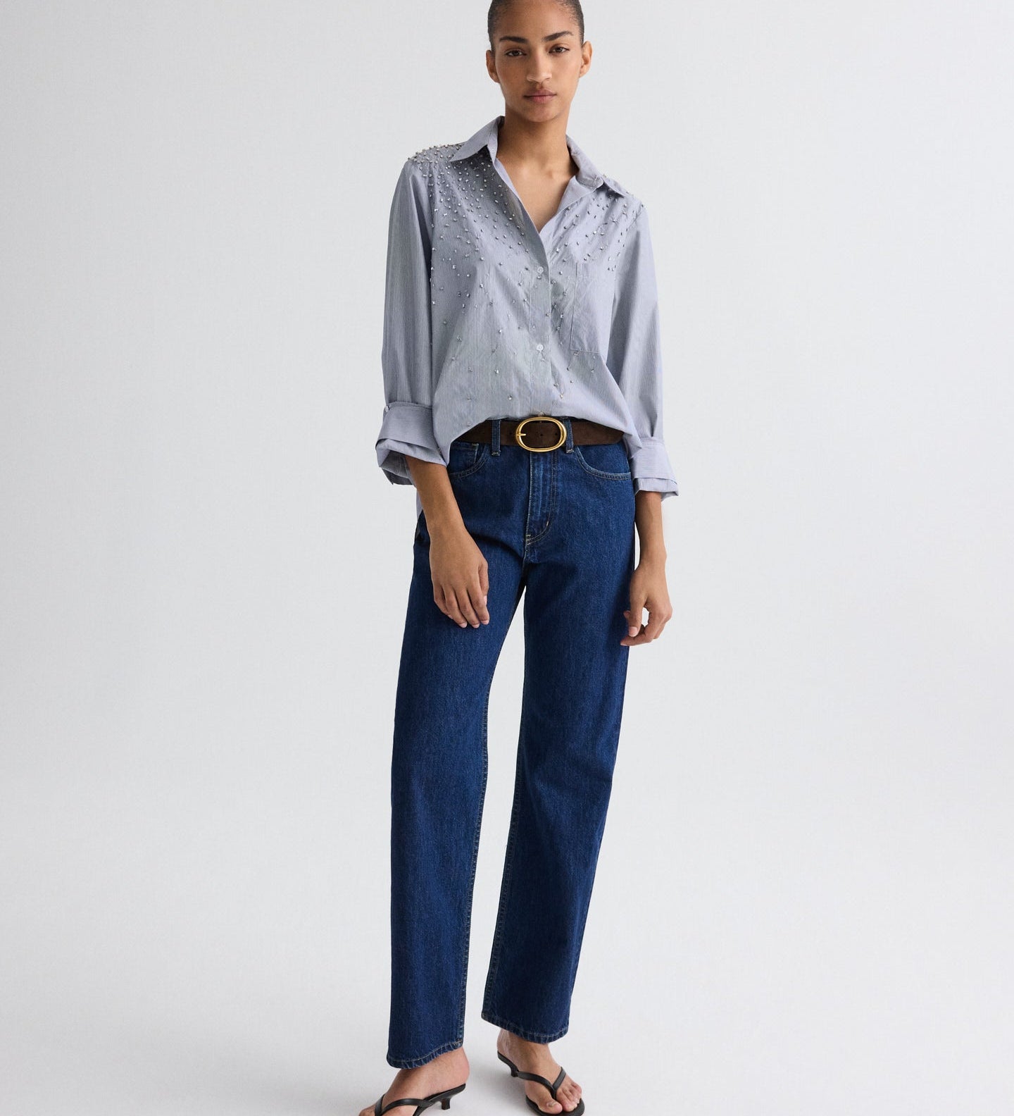 TWP - Kent St Jean in Heavy Denim