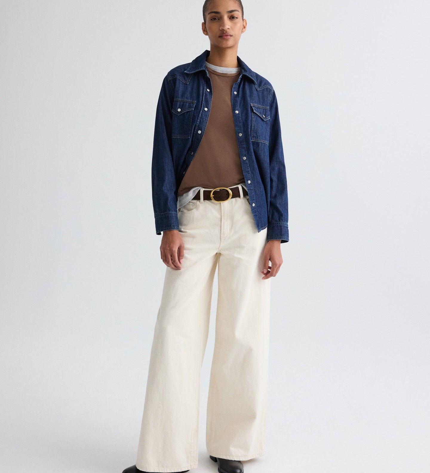 TWP - Tiny Dancer Jean in Natural Denim