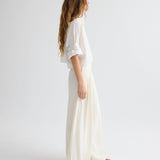 TWP - Drew Pant in Coated Viscose Linen