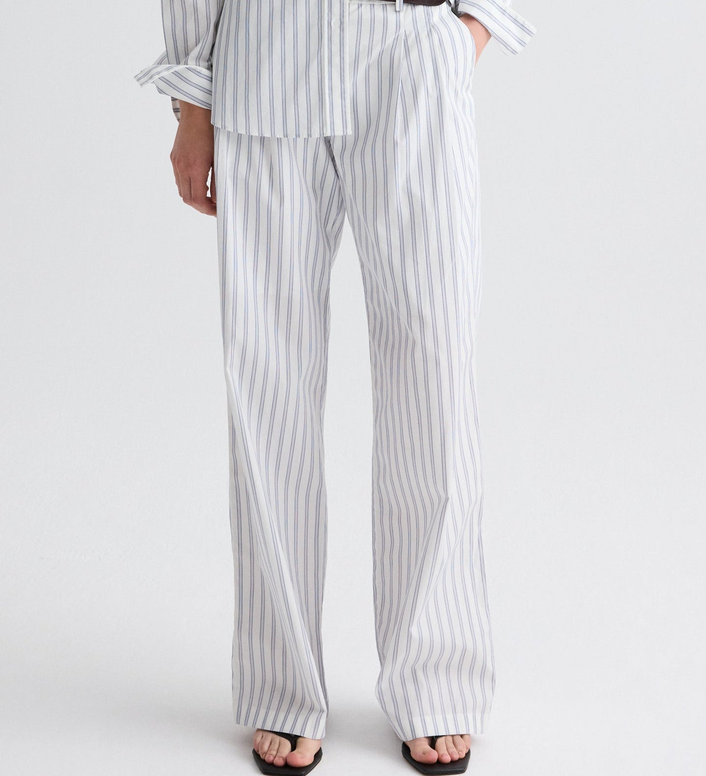 TWP - Sulli Pant in Hairline Stripe