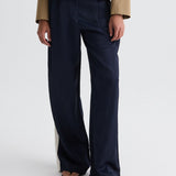TWP - Sulli Pant with Tux in Coated Viscose Linen