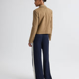 TWP - Sulli Pant with Tux in Coated Viscose Linen