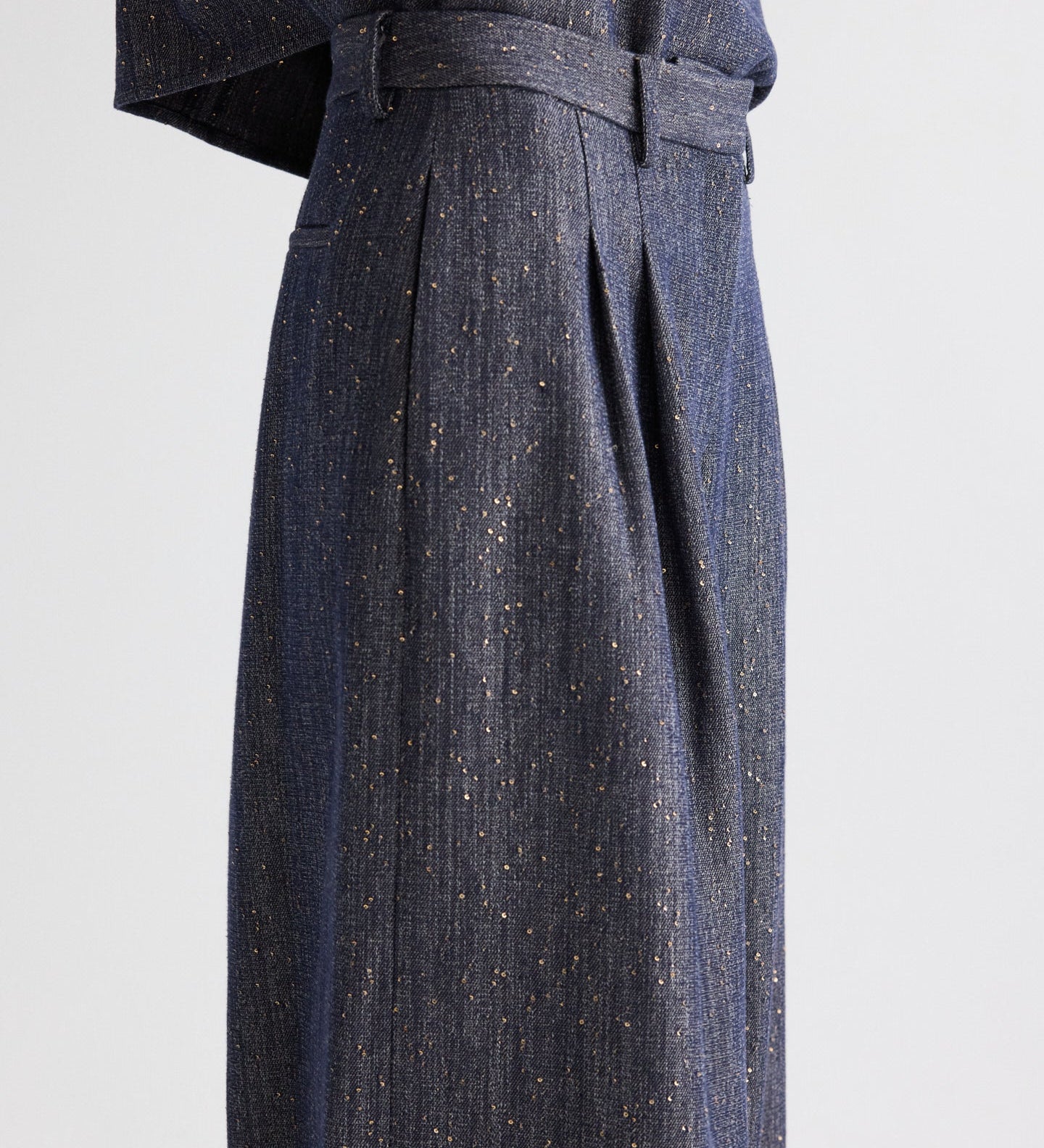 TWP - Avery Pant in Sequined Denim