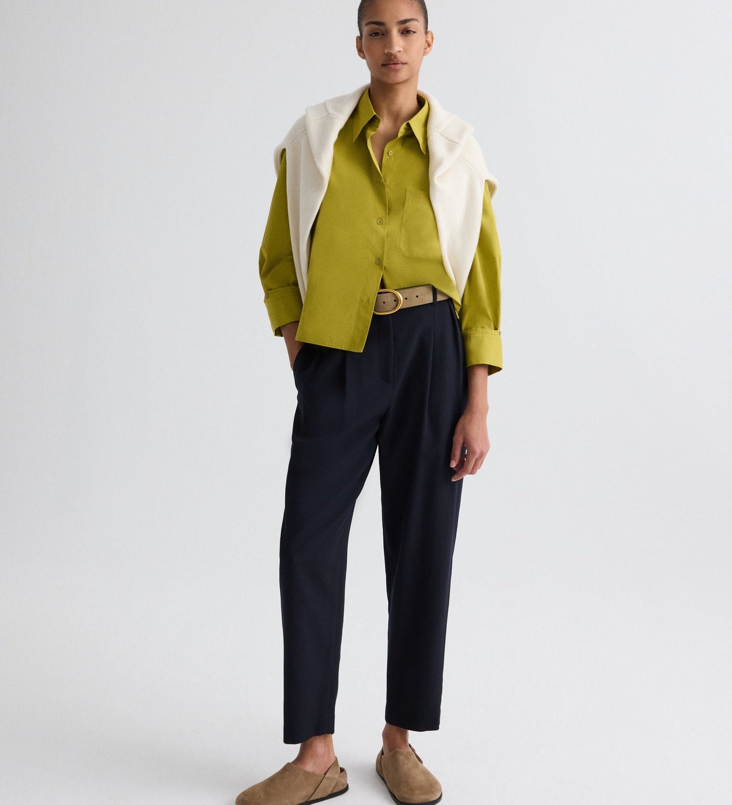 TWP - Cornelia St. Pant in Cavalry Twill Suiting