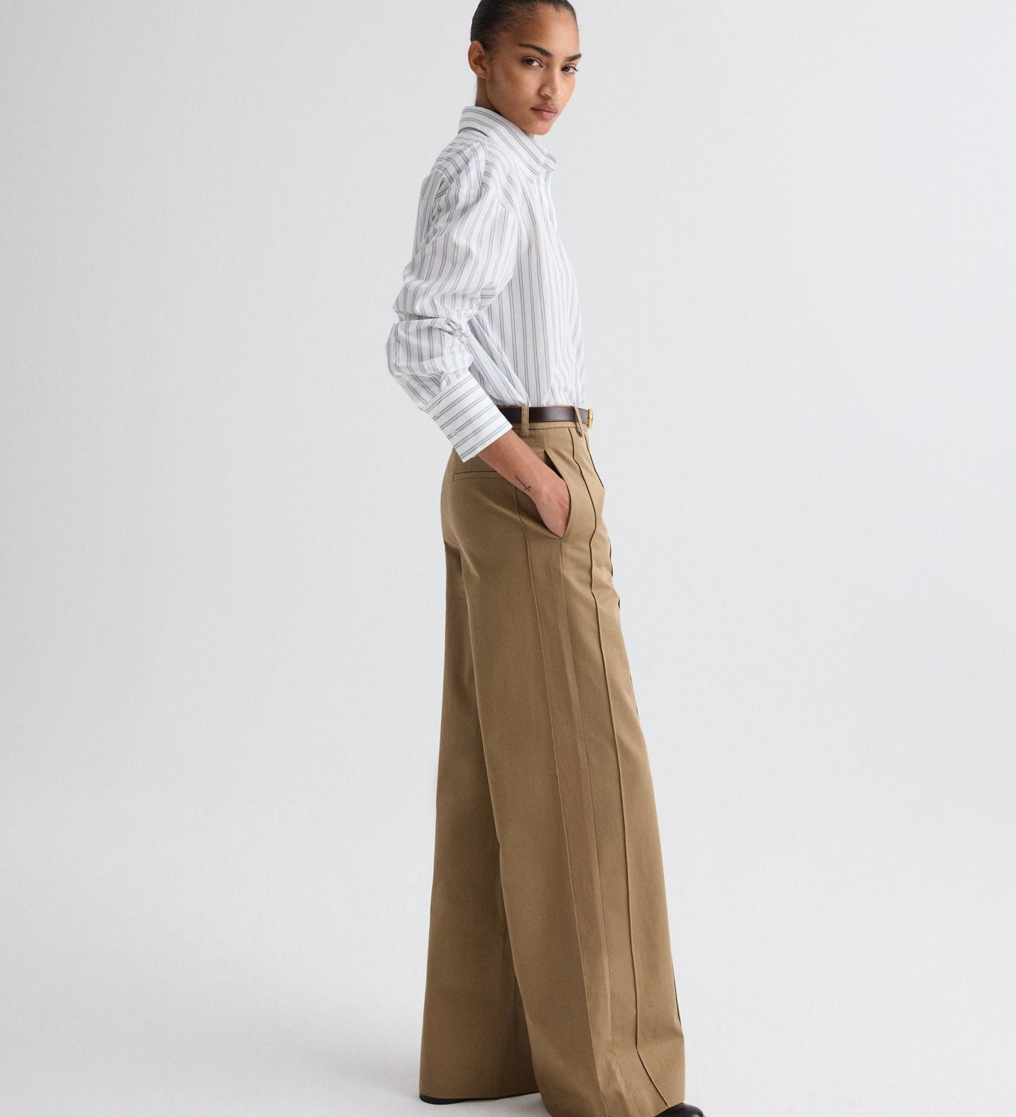 TWP - Bond St. Pant in Trench Chino Twill