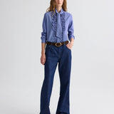 TWP - Blue Jean Baby in Cotton Linen Denim