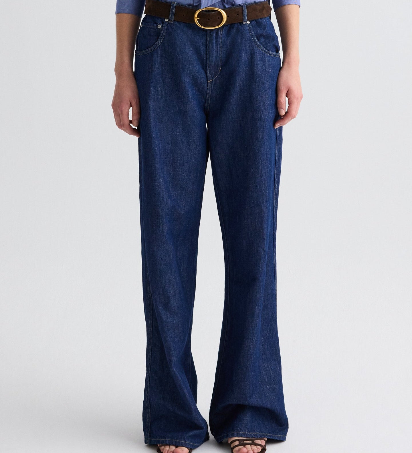 TWP - Blue Jean Baby in Cotton Linen Denim