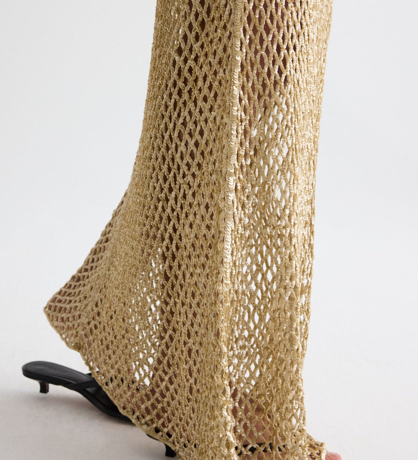 TWP - Sheer Intent Skirt in Sequin Netting