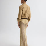 TWP - Sheer Intent Skirt in Sequin Netting