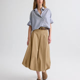 TWP - Full Intentions Skirt in Trench Chino Twill