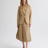 TWP - Full Intentions Skirt in Trench Chino Twill