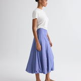 TWP - Full intentions Skirt in Micro Check